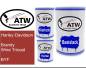 Preview: Harley-Davidson, Brandy Wine Tricoat, BYF: 500ml Lackdose + 500ml Klarlack + 250ml Härter - Set, von ATW Autoteile West.
